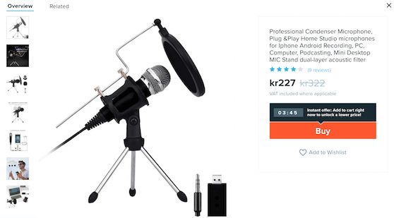 Wish microphone 200321