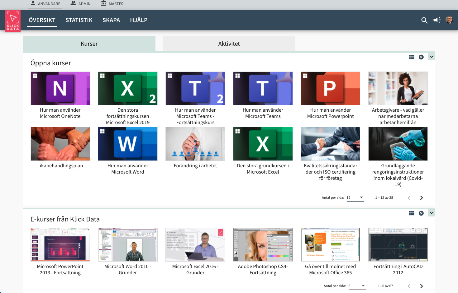 Klick Data lanserar version 5.4 av KlickData KLMS. 